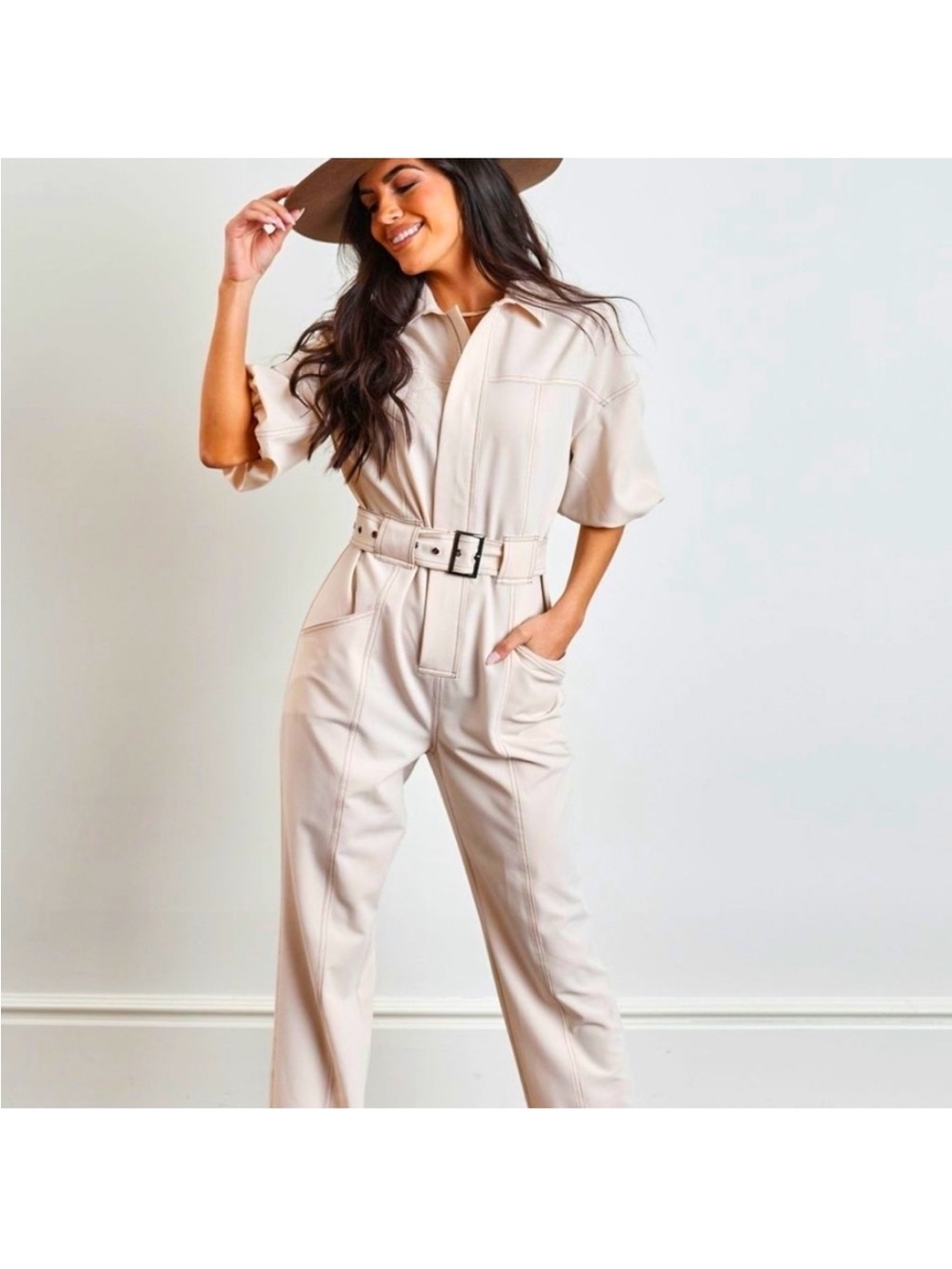 KITTENISH by Jessie James Decker Utility Jumpsuit